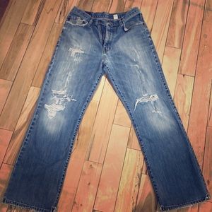 Men’s Abercrombie 1892 Boot Cut Premium Denim